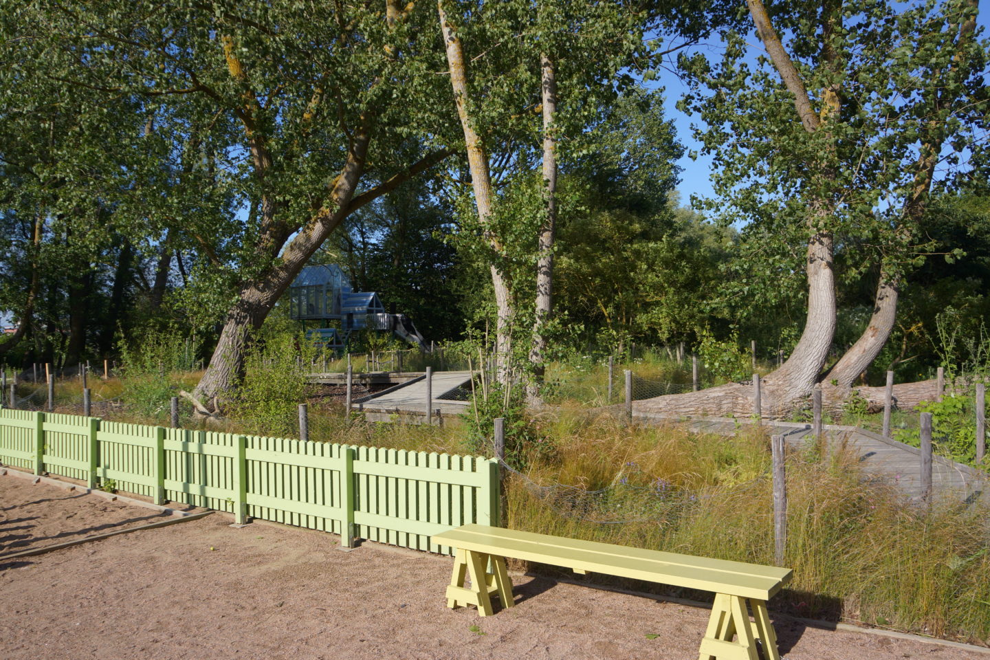 trädgårdslekplats och naturpark i Malmö